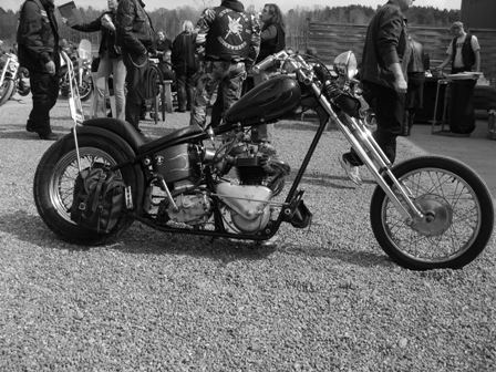 Triumph-chopper
