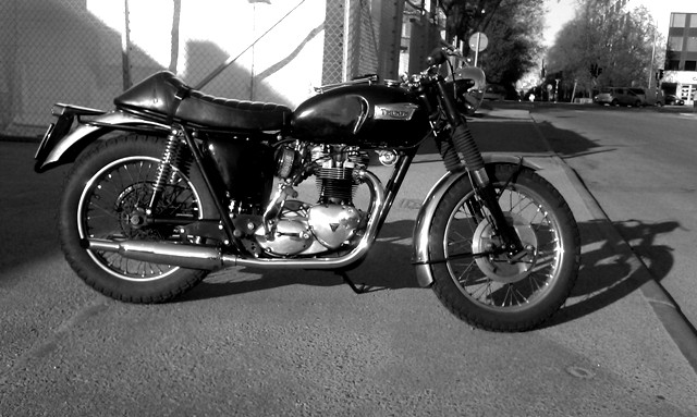 Triumph café racer